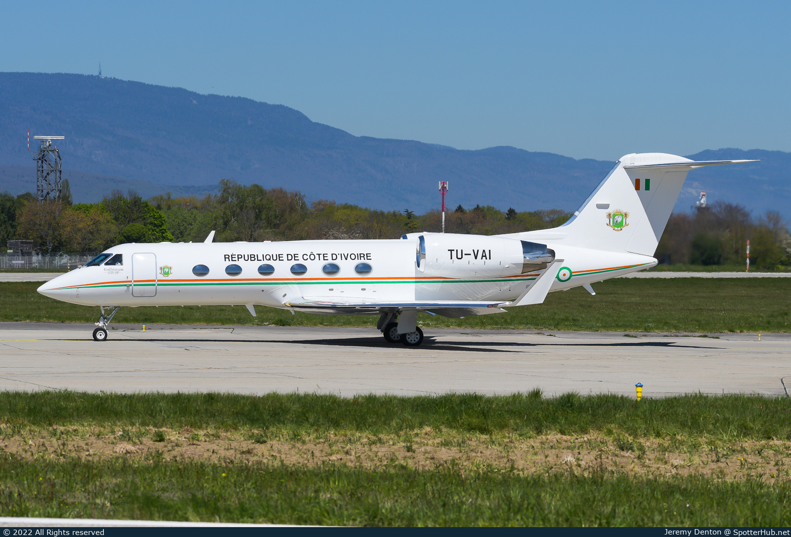 Photo of TU-VAI - Gulfstream GIV-SP operated by Government of Ivory Coast