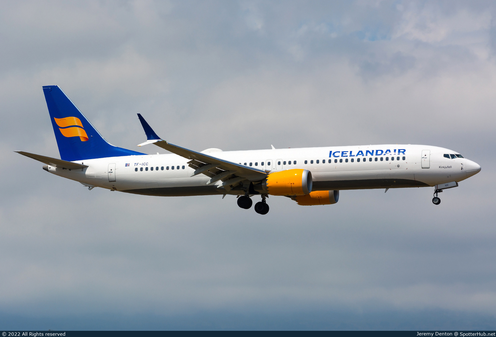 Photo of TF-ICC - Boeing 737 MAX 9 operated by Icelandair