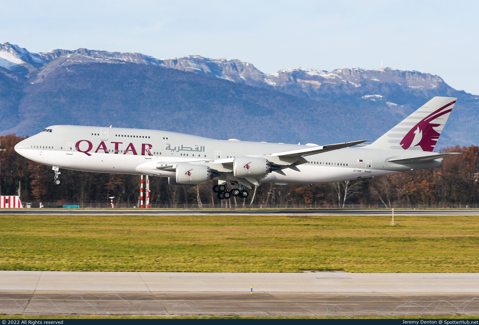 Photo of A7-HHF - Boeing 747-8Z5(BBJ) operated by Qatar Amiri Flight