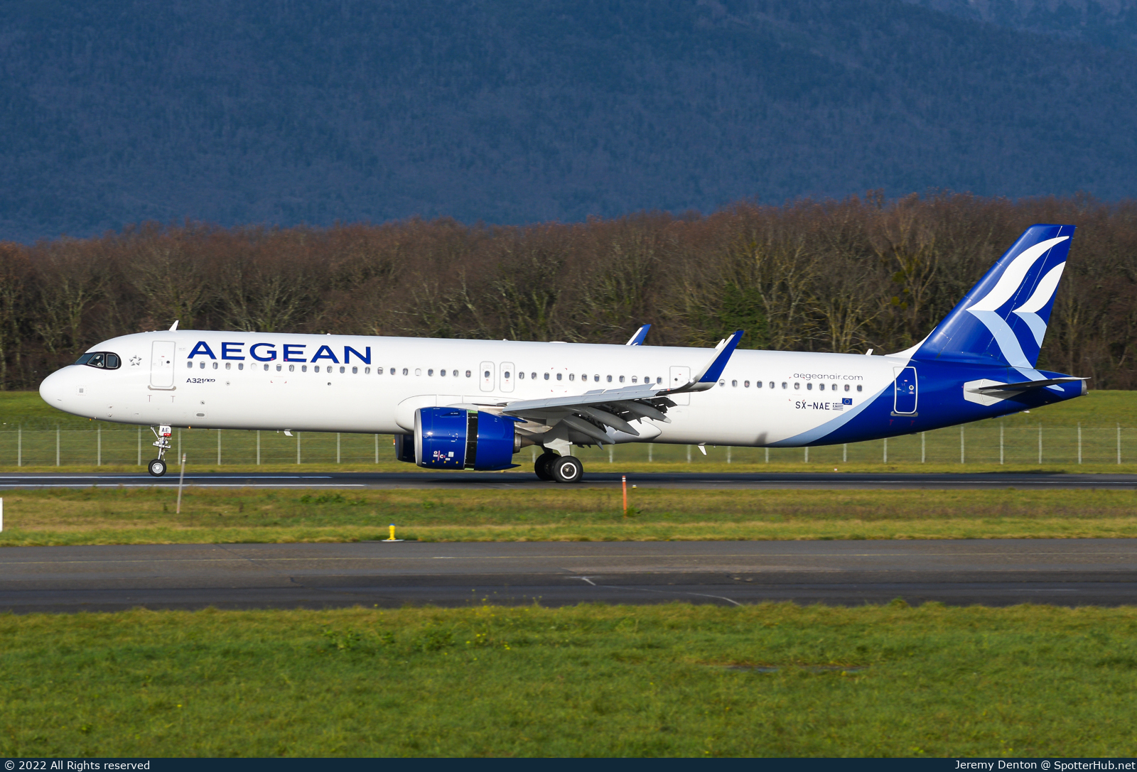 Photo of SX-NAE - Airbus A321-271NX operated by Aegean Airlines