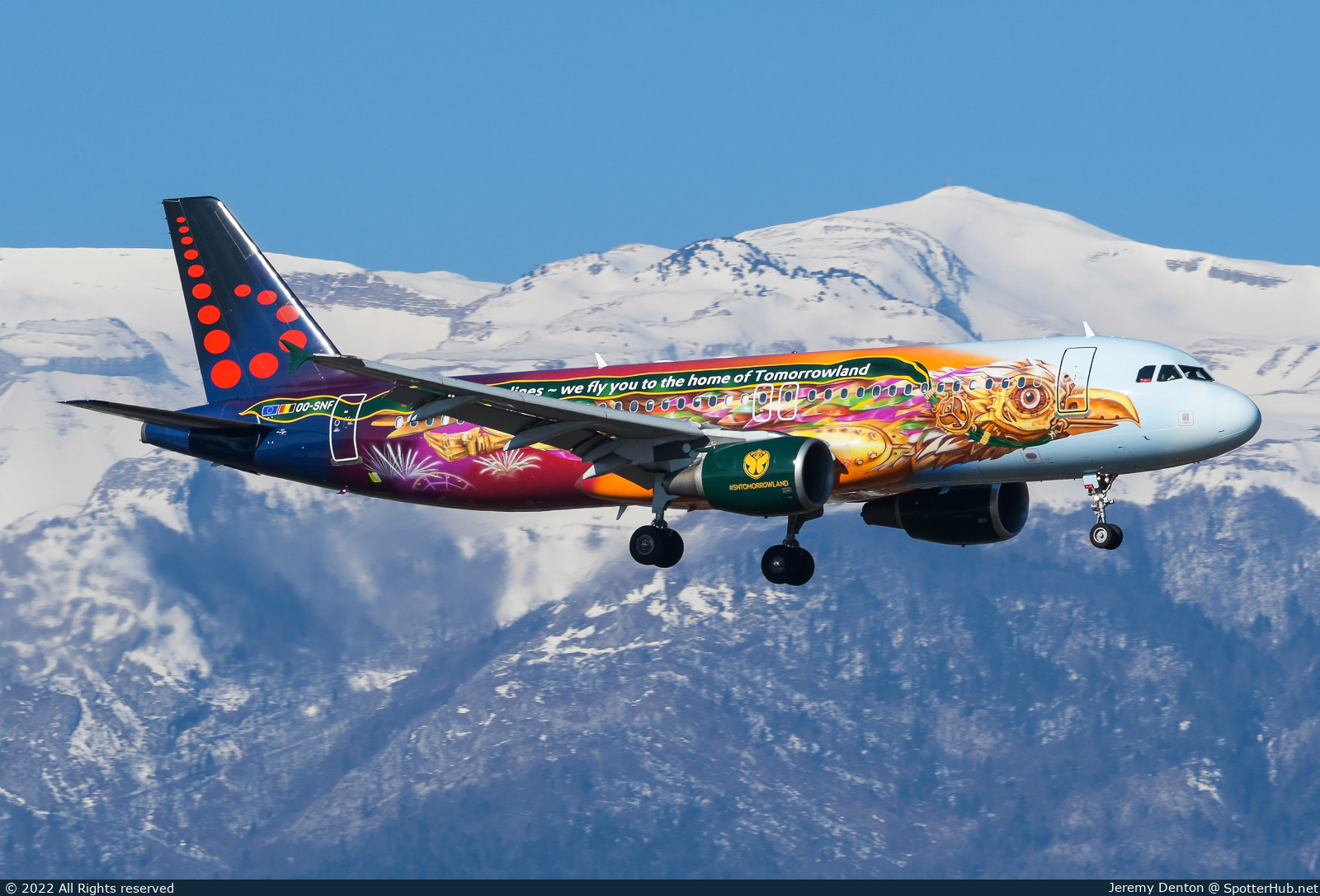 Photo of OO-SNF - Airbus A320-214 operated by Brussels Airlines