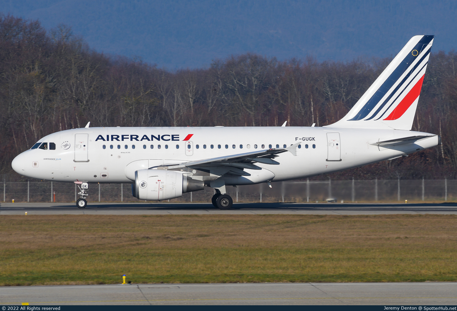 Photo of F-GUGK - Airbus A318-111 operated by Air France