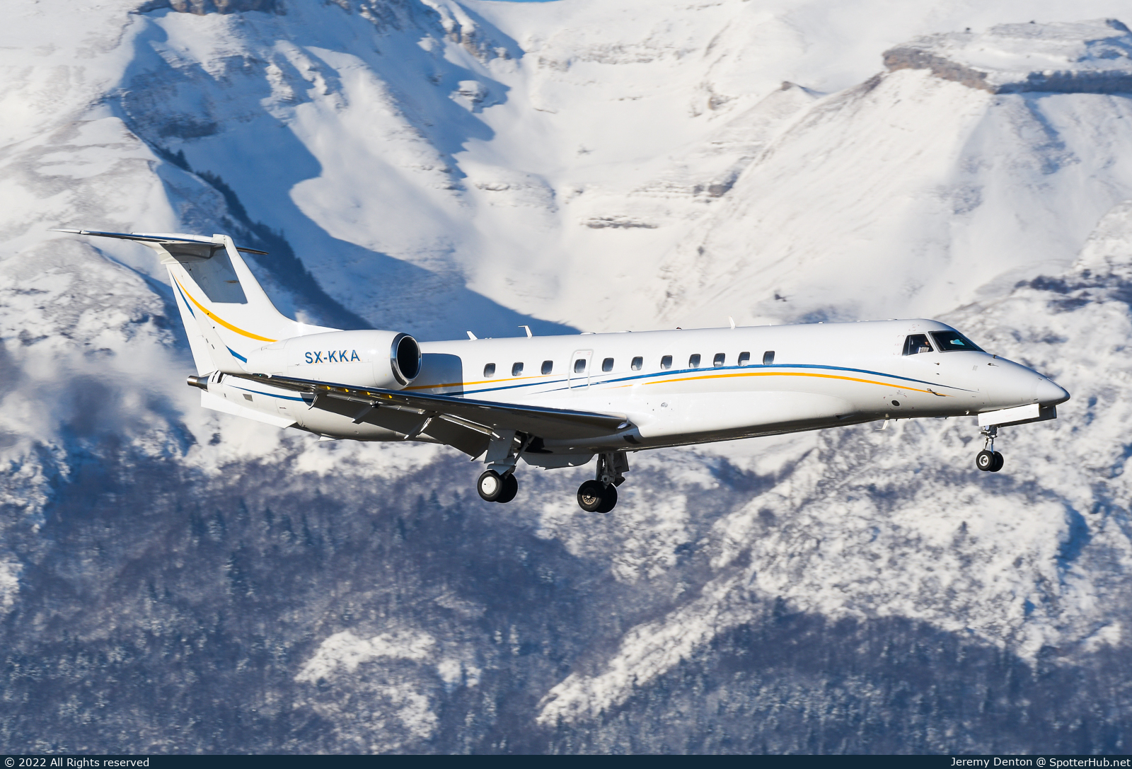 Photo of SX-KKA - Embraer Legacy 600 operated by Marathon Airlines