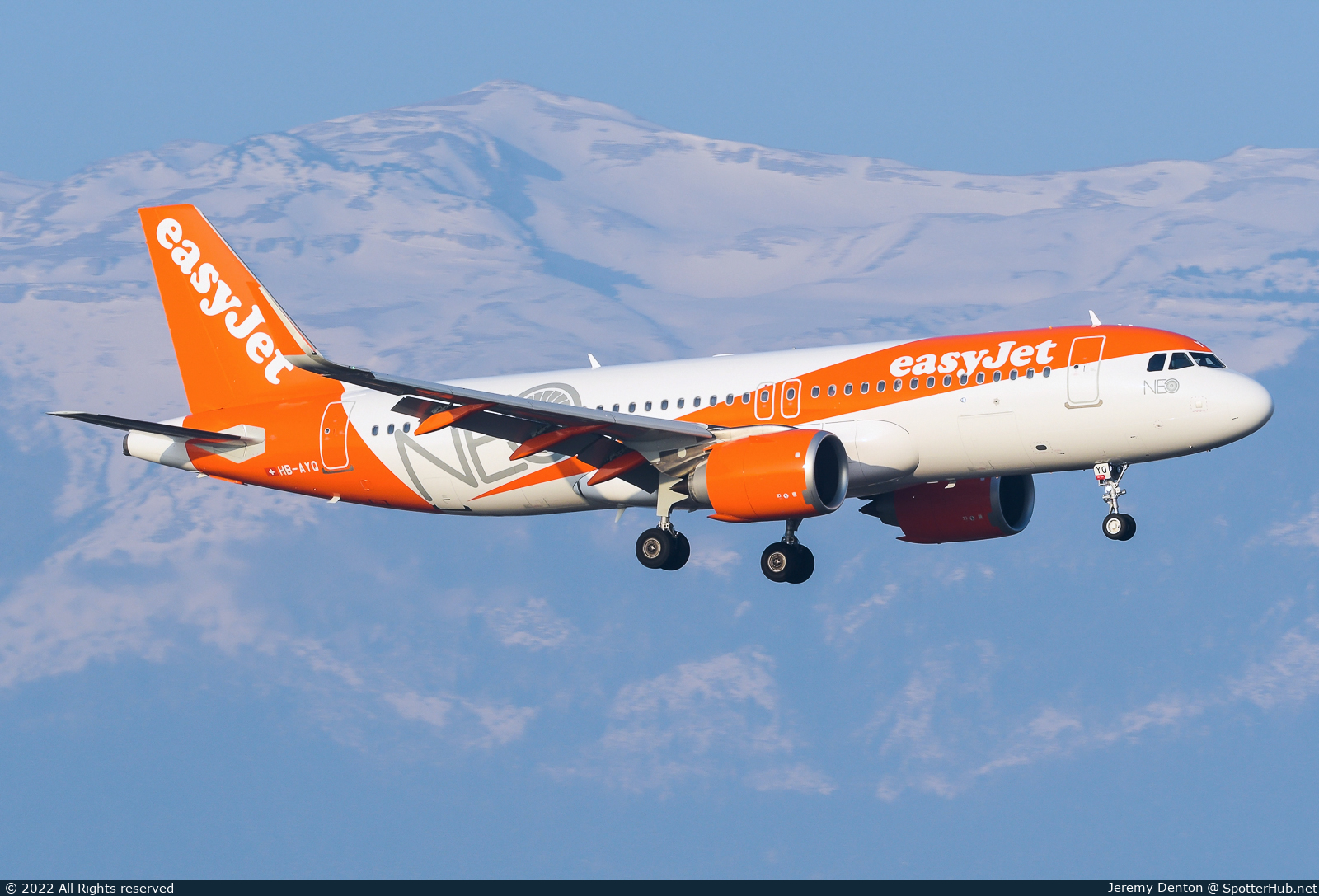 Photo of HB-AYQ - Airbus A320-251N operated by easyJet Switzerland