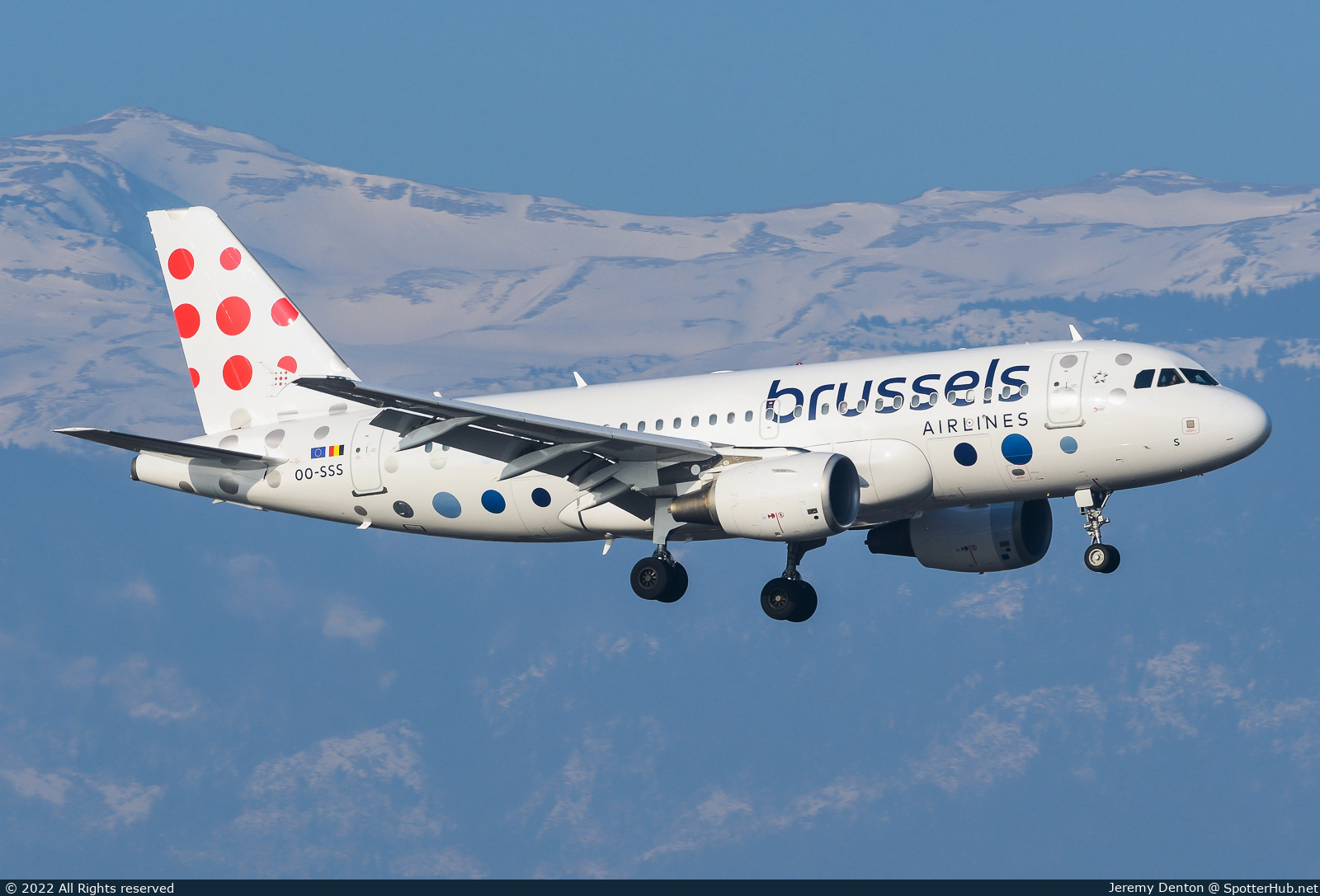 Photo of OO-SSS - Airbus A319-111 operated by Brussels Airlines