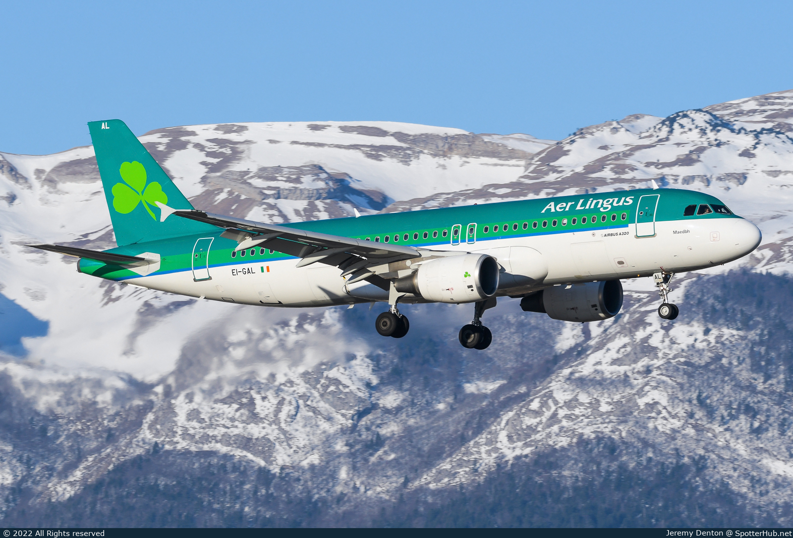 Photo of EI-GAL - Airbus A320-214 operated by Aer Lingus