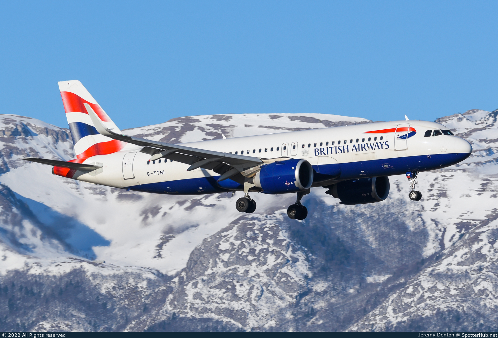Photo of G-TTNI - Airbus A320-251N operated by British Airways