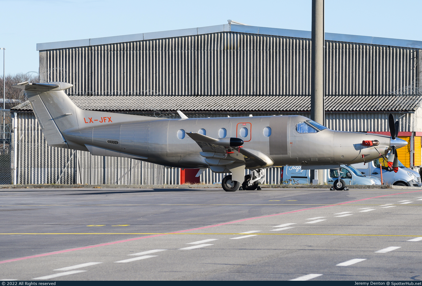 Photo of LX-JFX - Pilatus PC-12 NG operated by Jetfly Aviation
