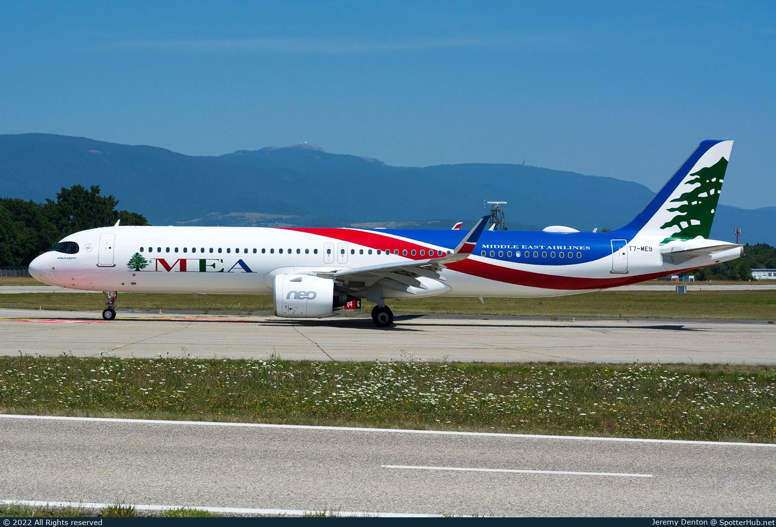 Photo of T7-ME9 - Airbus A321-271NX operated by MEA Middle East Airlines