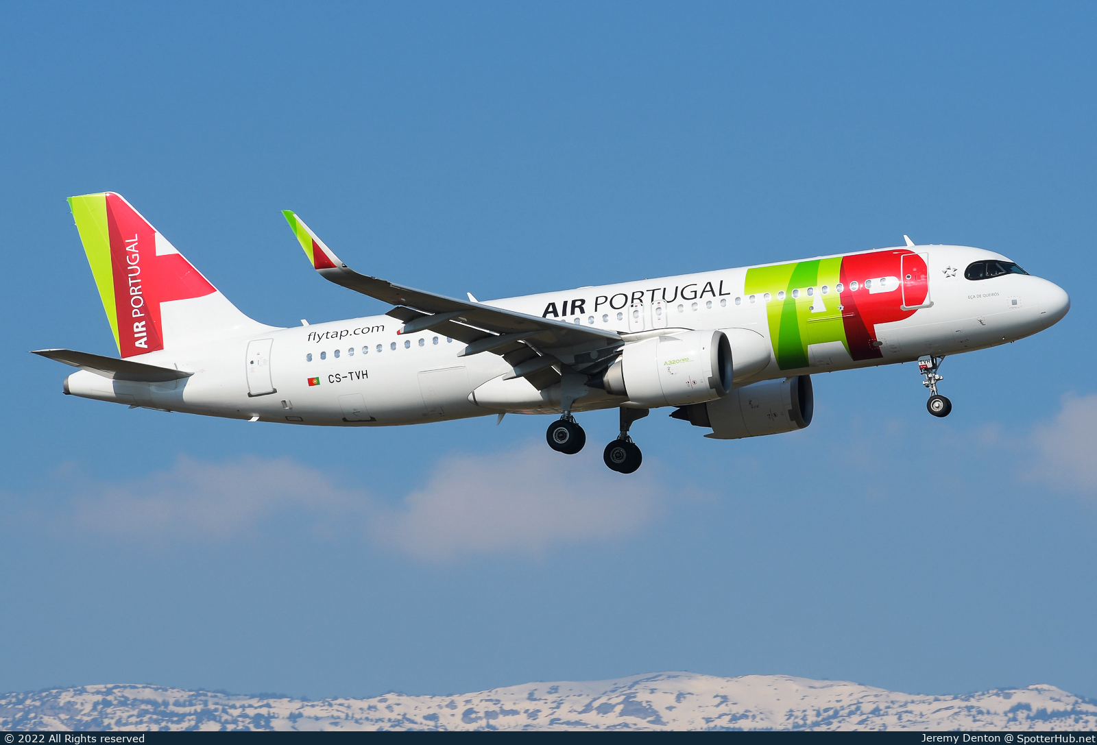 Photo of CS-TVH - Airbus A320-251N operated by TAP Air Portugal