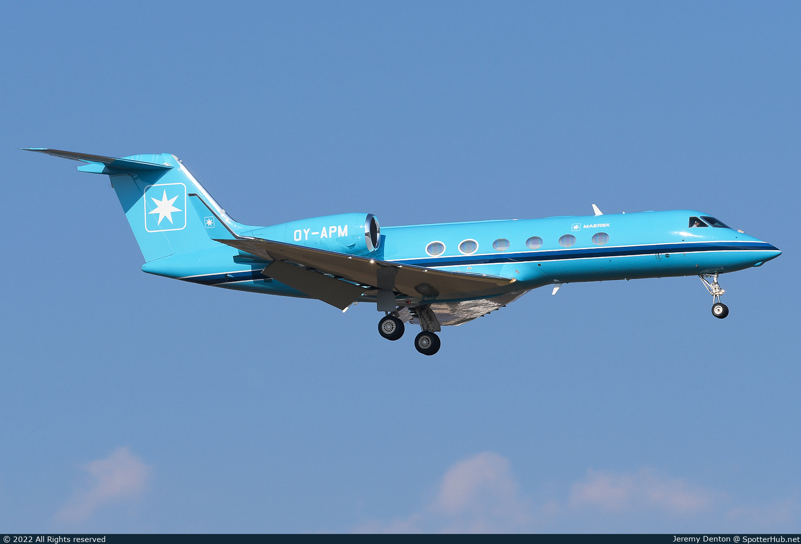 Photo of OY-APM - Gulfstream GIV-X (G450) operated by Maersk Air