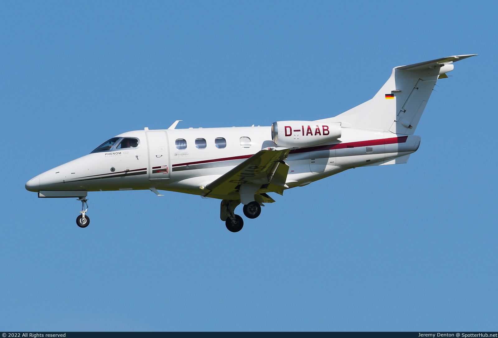 Photo of D-IAAB - Embraer Phenom 100 operated by Arcus-Air
