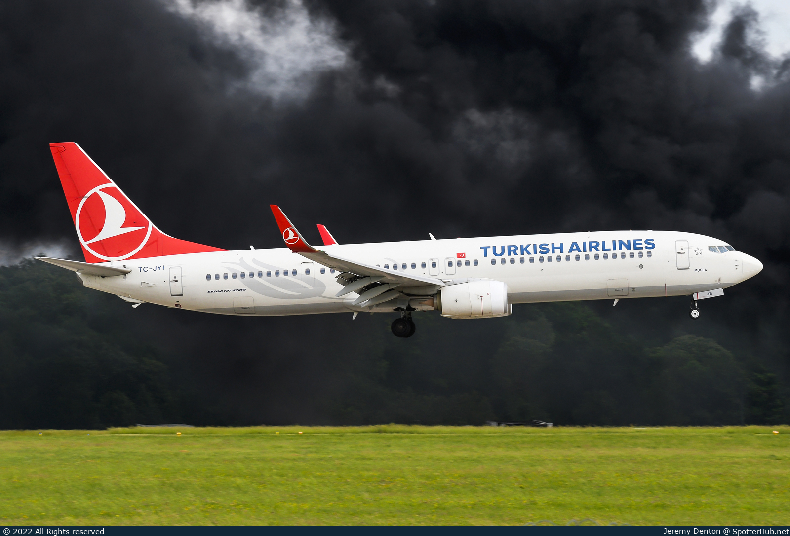 Photo of TC-JYI - Boeing 737-9F2(ER) operated by Turkish Airlines