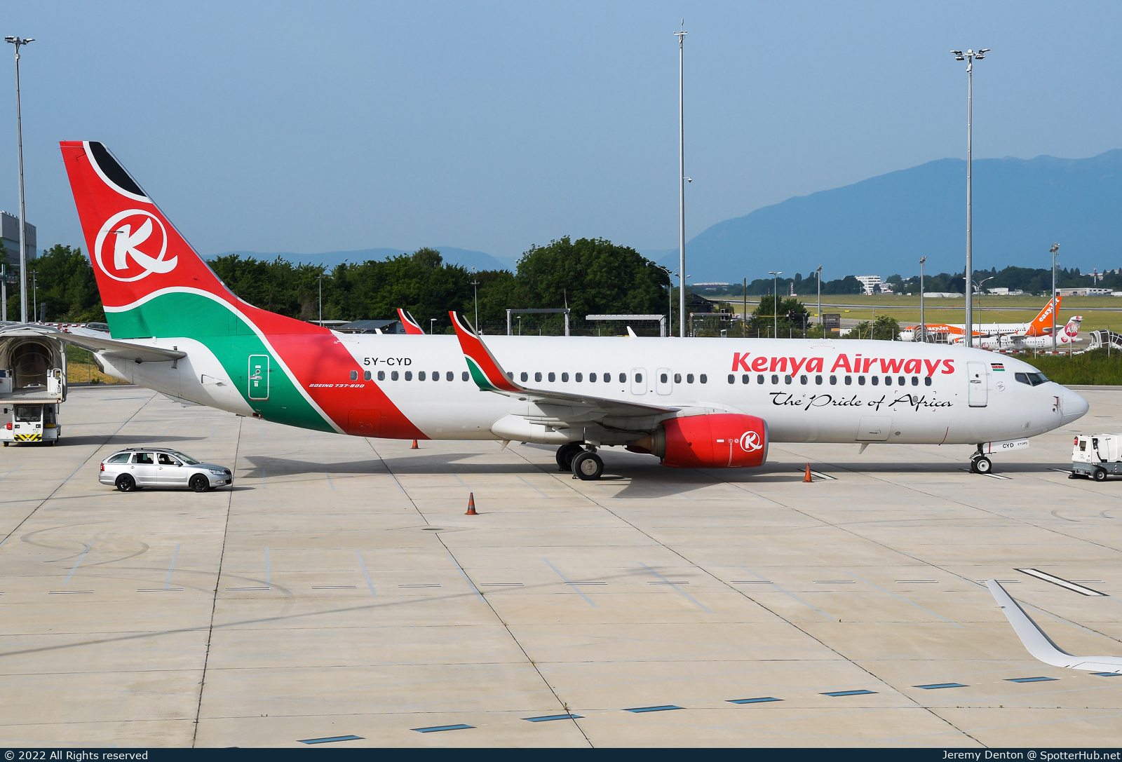 Photo of 5Y-CYD - Boeing 737-8HX operated by Kenya Airways