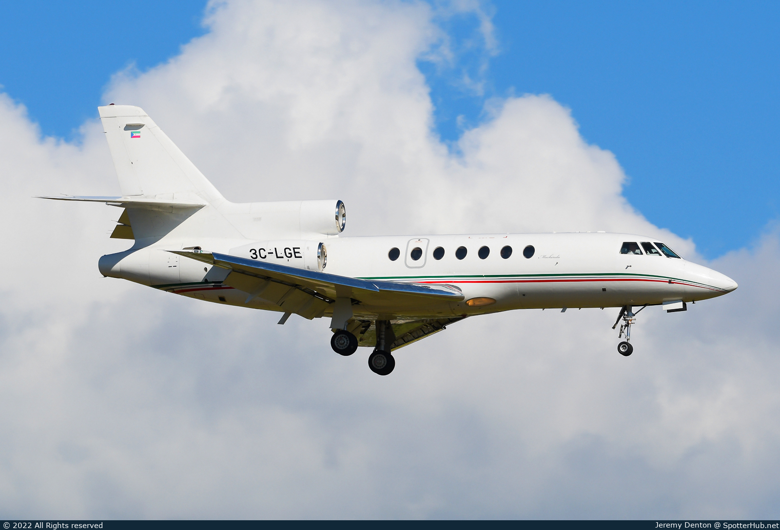 Photo of 3C-LGE - Dassault Falcon 50 operated by Government of Equatorial Guinea