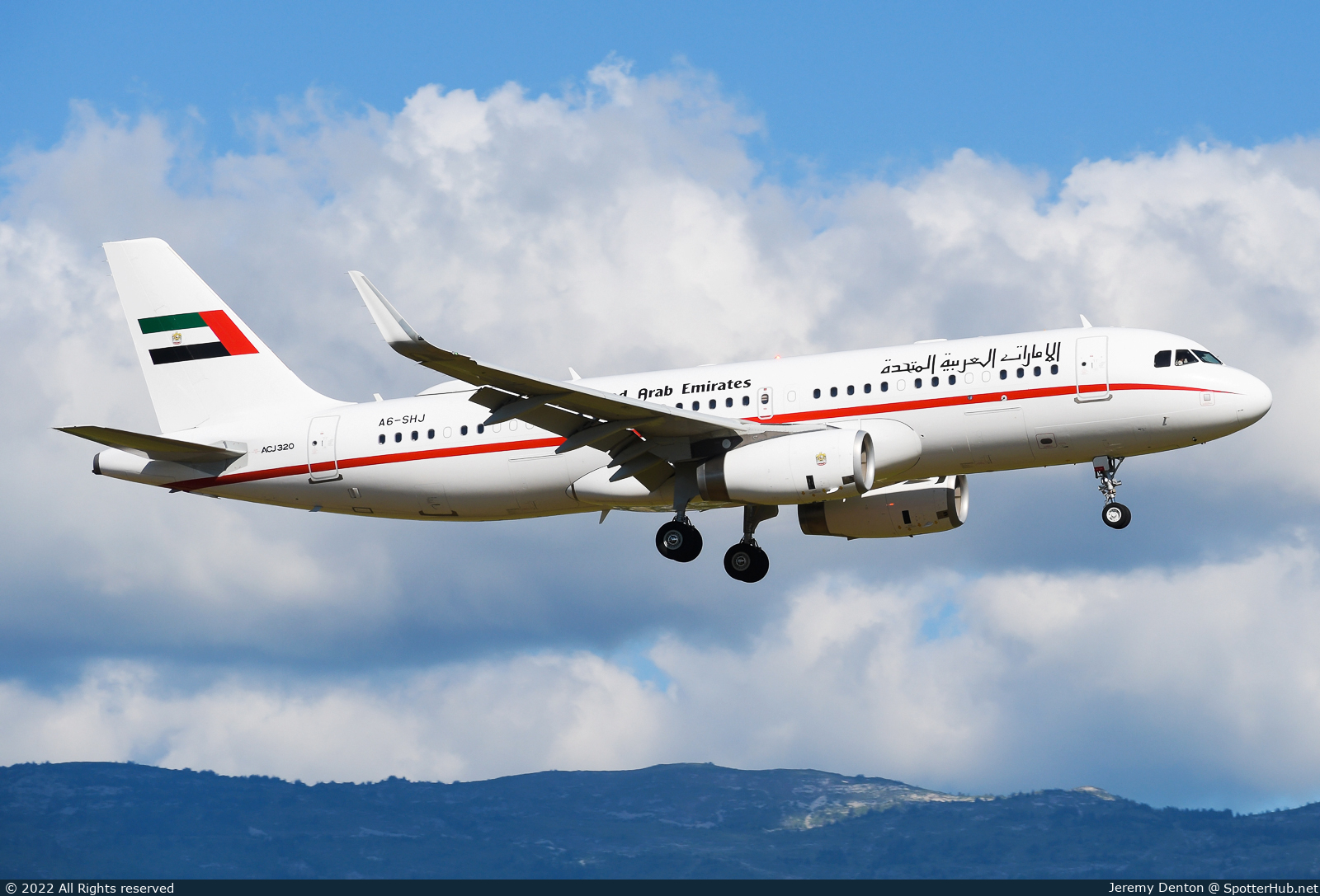 Photo of A6-SHJ - Airbus A320-232(CJ) Prestige operated by Sharjah Ruler's Flight