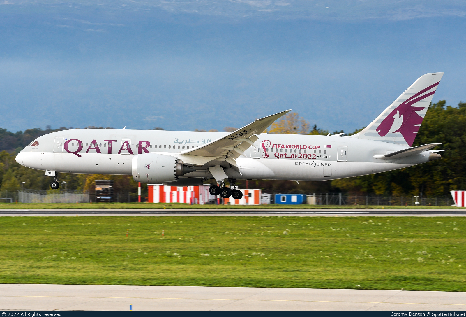 Photo of A7-BCF - Boeing 787-8 Dreamliner operated by Qatar Airways