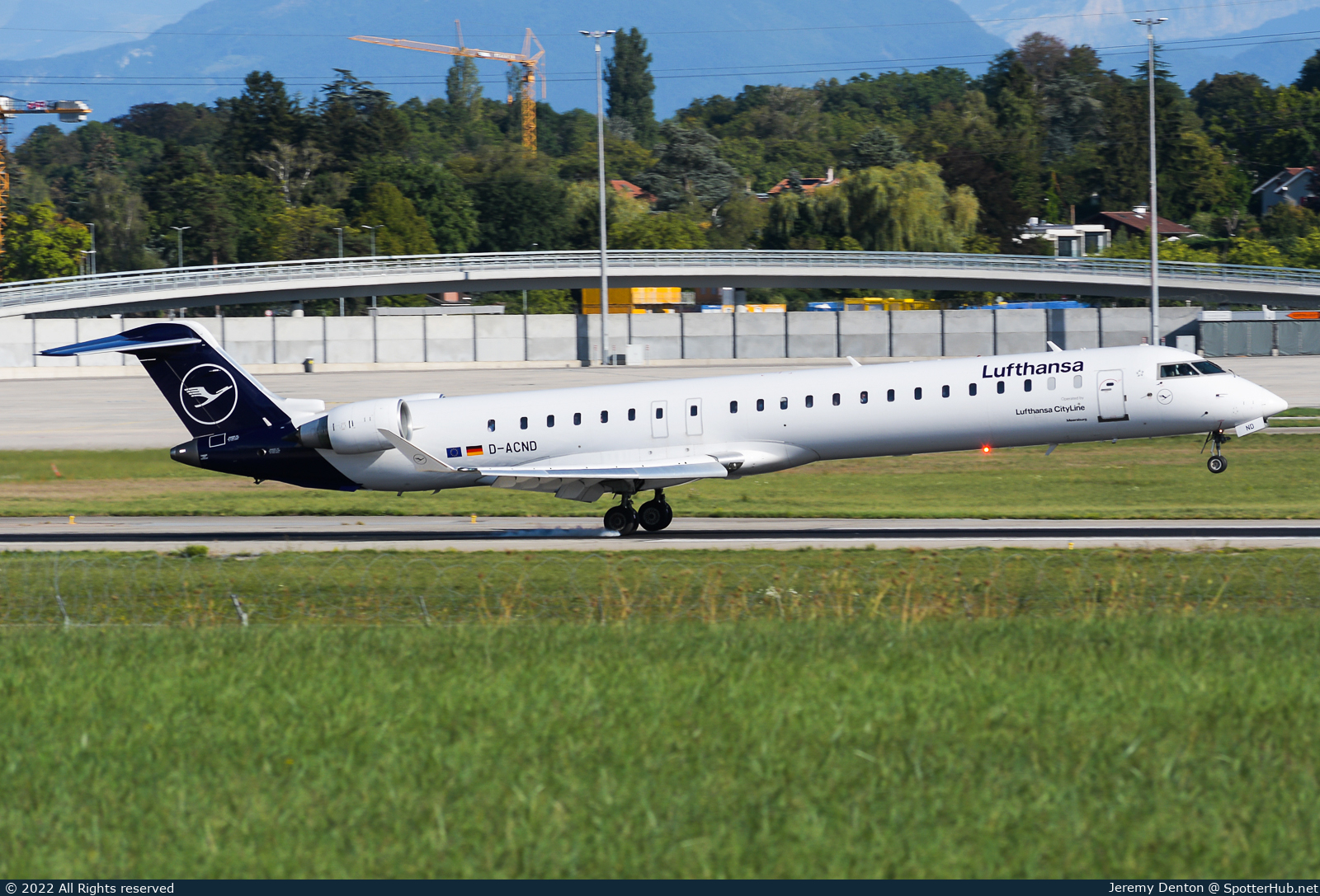 Photo of D-ACND - Bombardier CRJ-900LR operated by Lufthansa CityLine