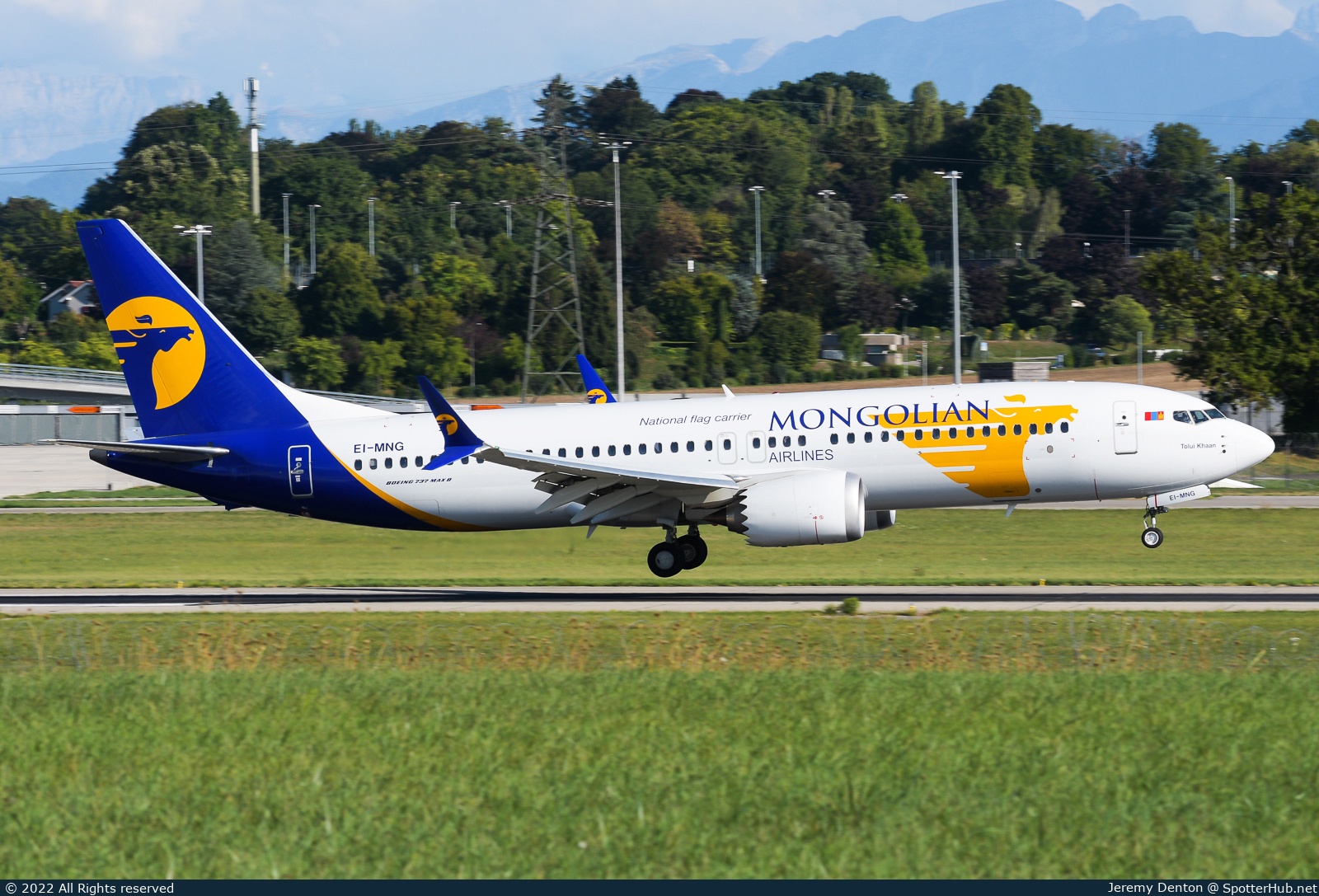 Photo of EI-MNG - Boeing 737 MAX 8 operated by MIAT Mongolian Airlines