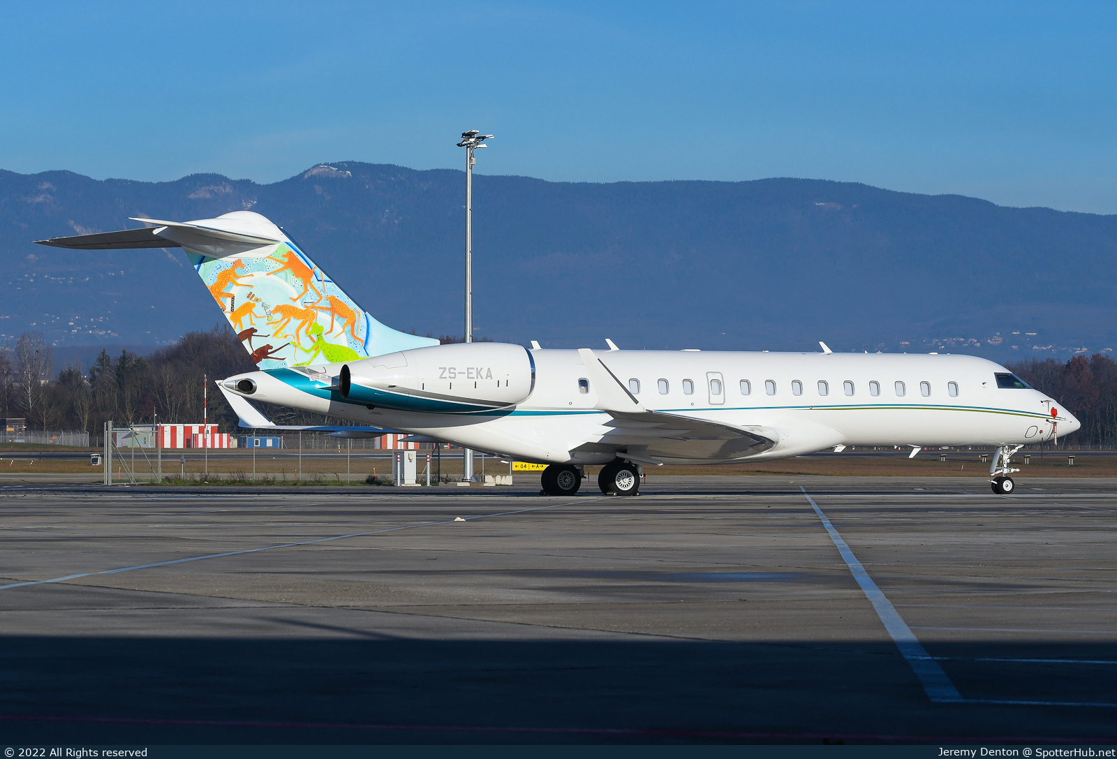 Photo of ZS-EKA - Bombardier Global 6500 operated by Fireblade Aviation