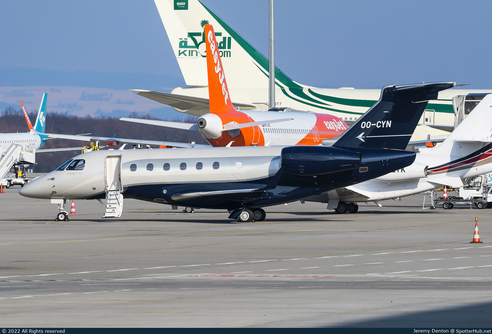 Photo of OO-CYN - Embraer Legacy 500 operated by Air Service Liège
