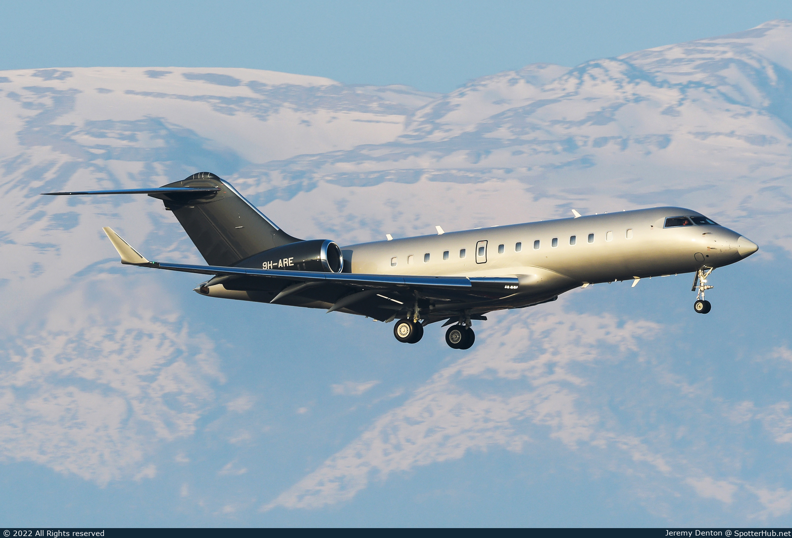 Photo of 9H-ARE - Bombardier Global 5000 operated by Albinati Aviation