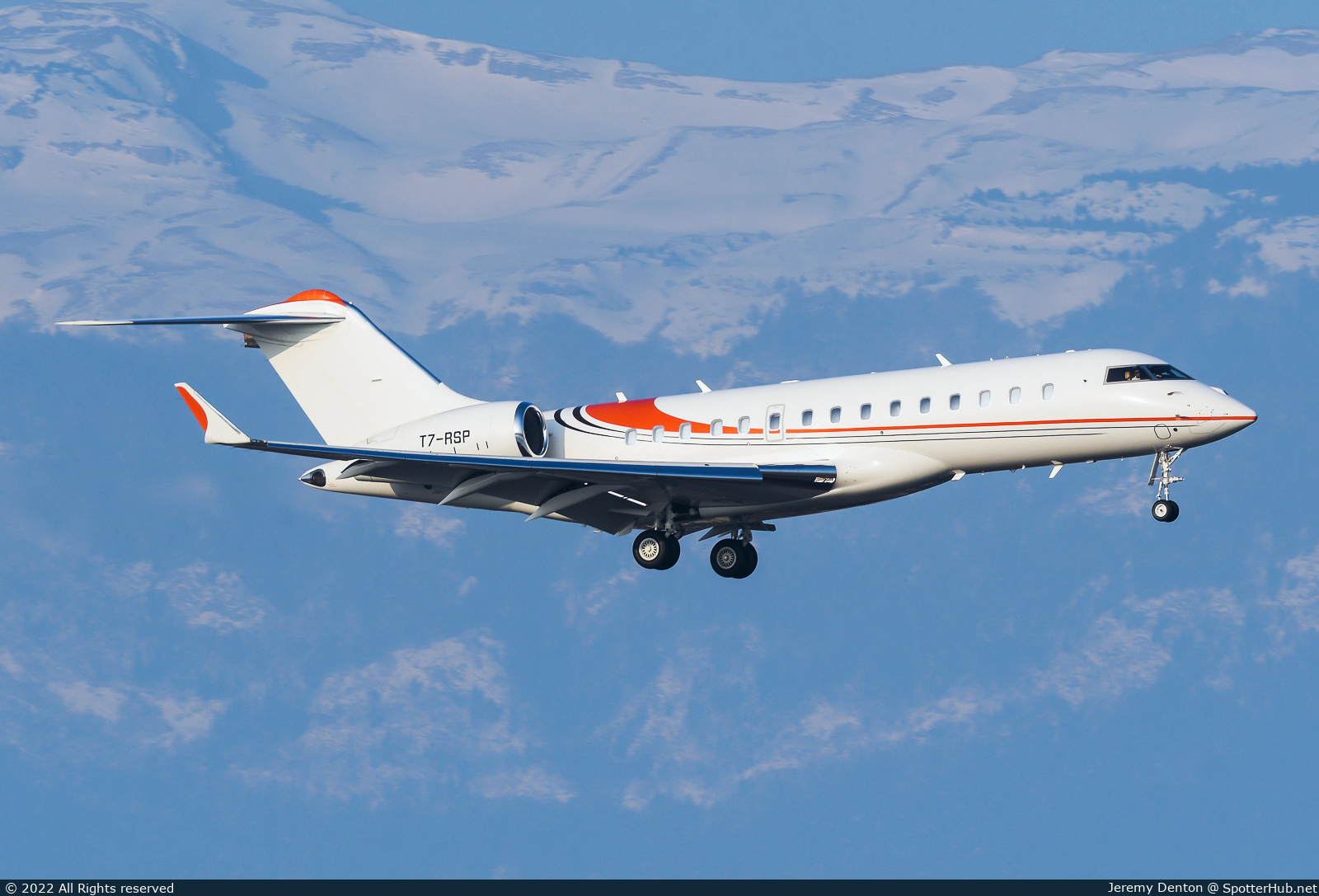 Photo of T7-RSP - Bombardier Global 6000 operated by Empire Aviation San Marino
