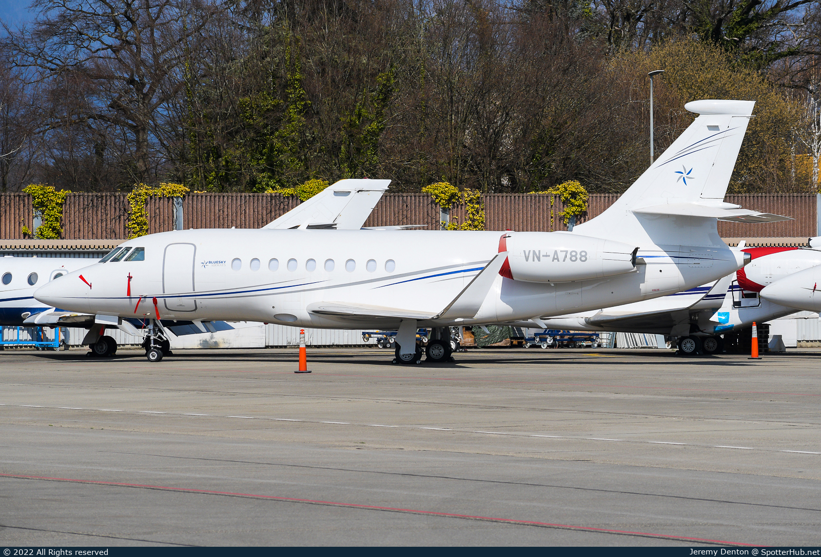 Photo of VN-A788 - Dassault Falcon 2000LX operated by Bluesky Airways