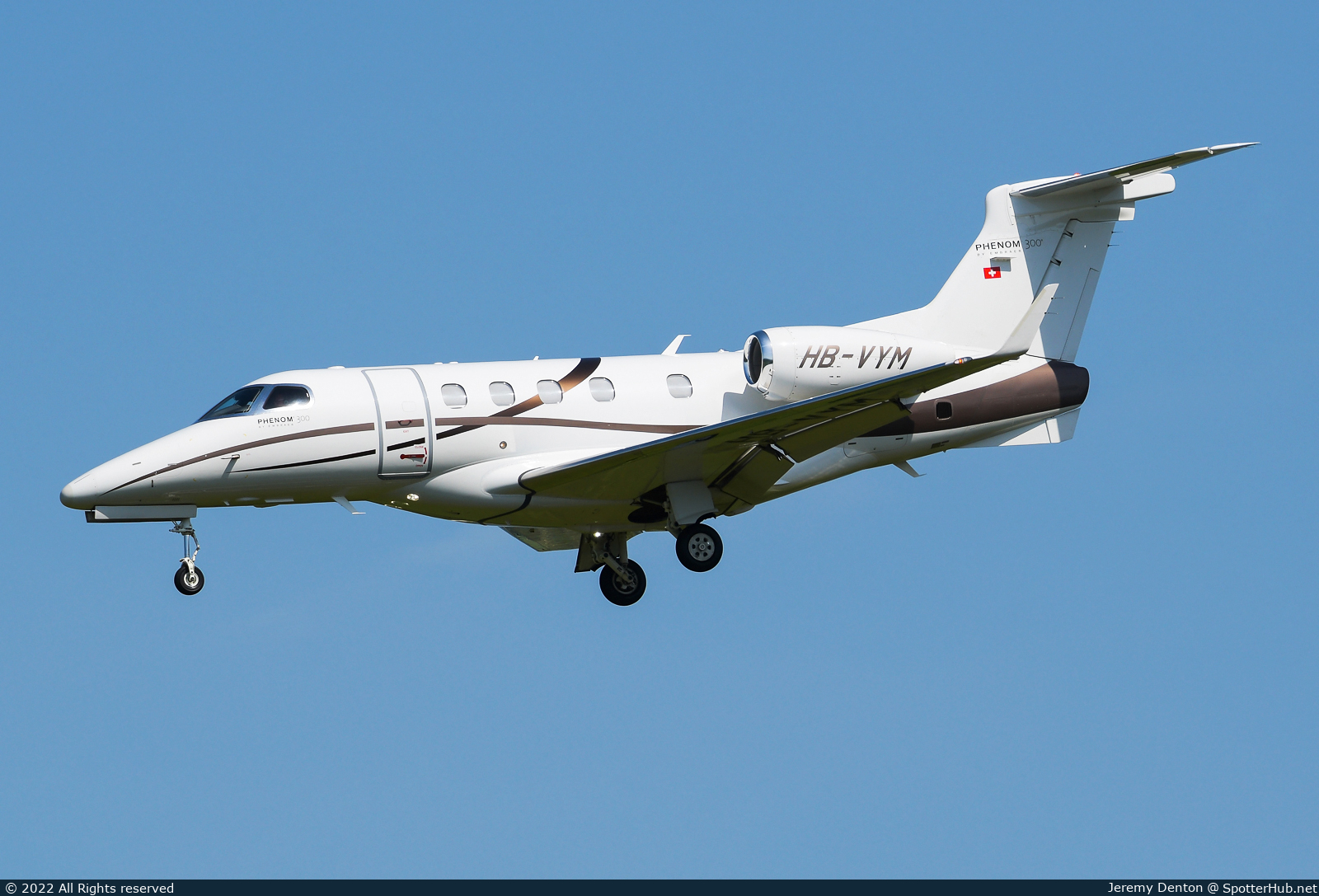 Photo of HB-VYM - Embraer Phenom 300 operated by Private