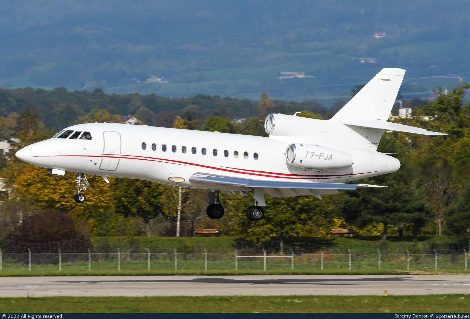 Photo of T7-FJA - Dassault Falcon 900DX operated by Private