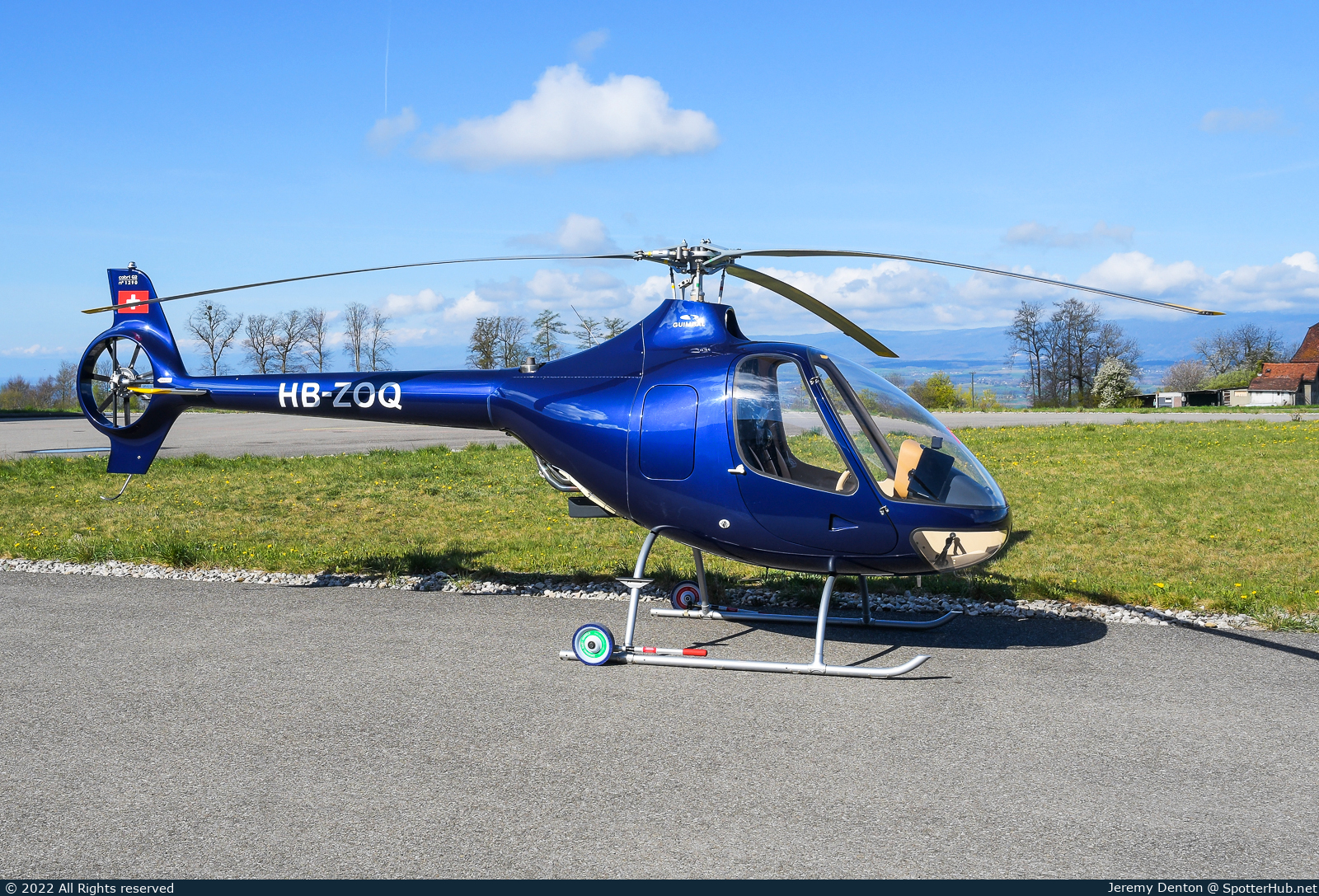 Photo of HB-ZOQ - Guimbal Cabri G2 operated by HeliLausanne