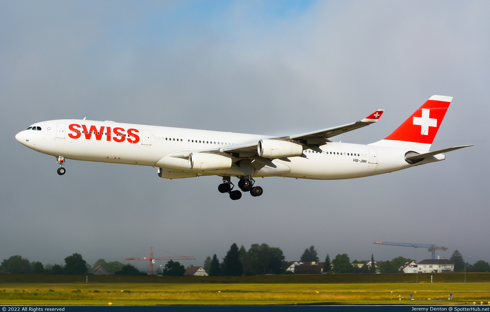 Photo of HB-JMI - Airbus A340-313 operated by Swiss International Air Lines
