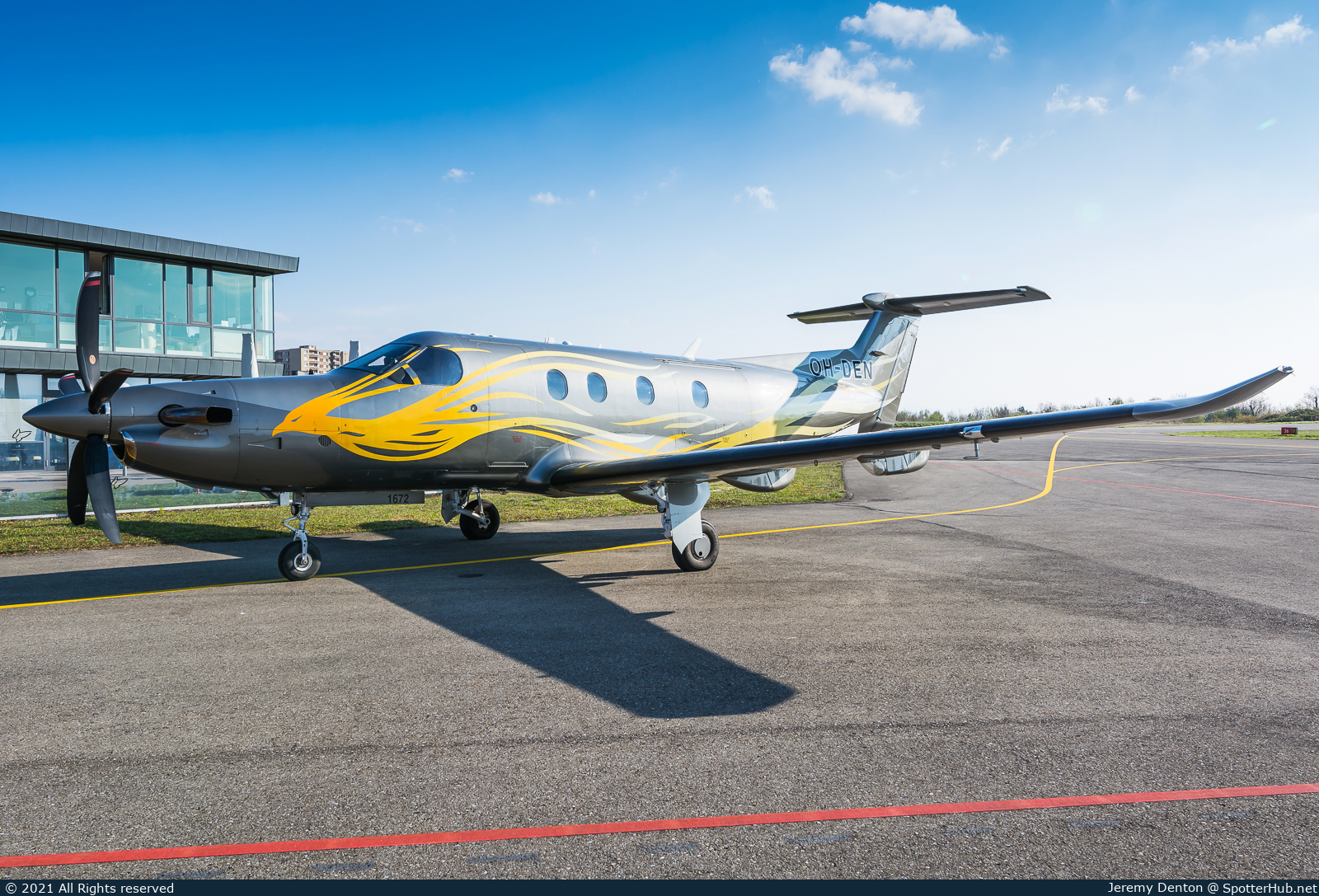 Photo of OH-DEN - Pilatus PC-12 NG operated by Fly 7 Executive Aviation