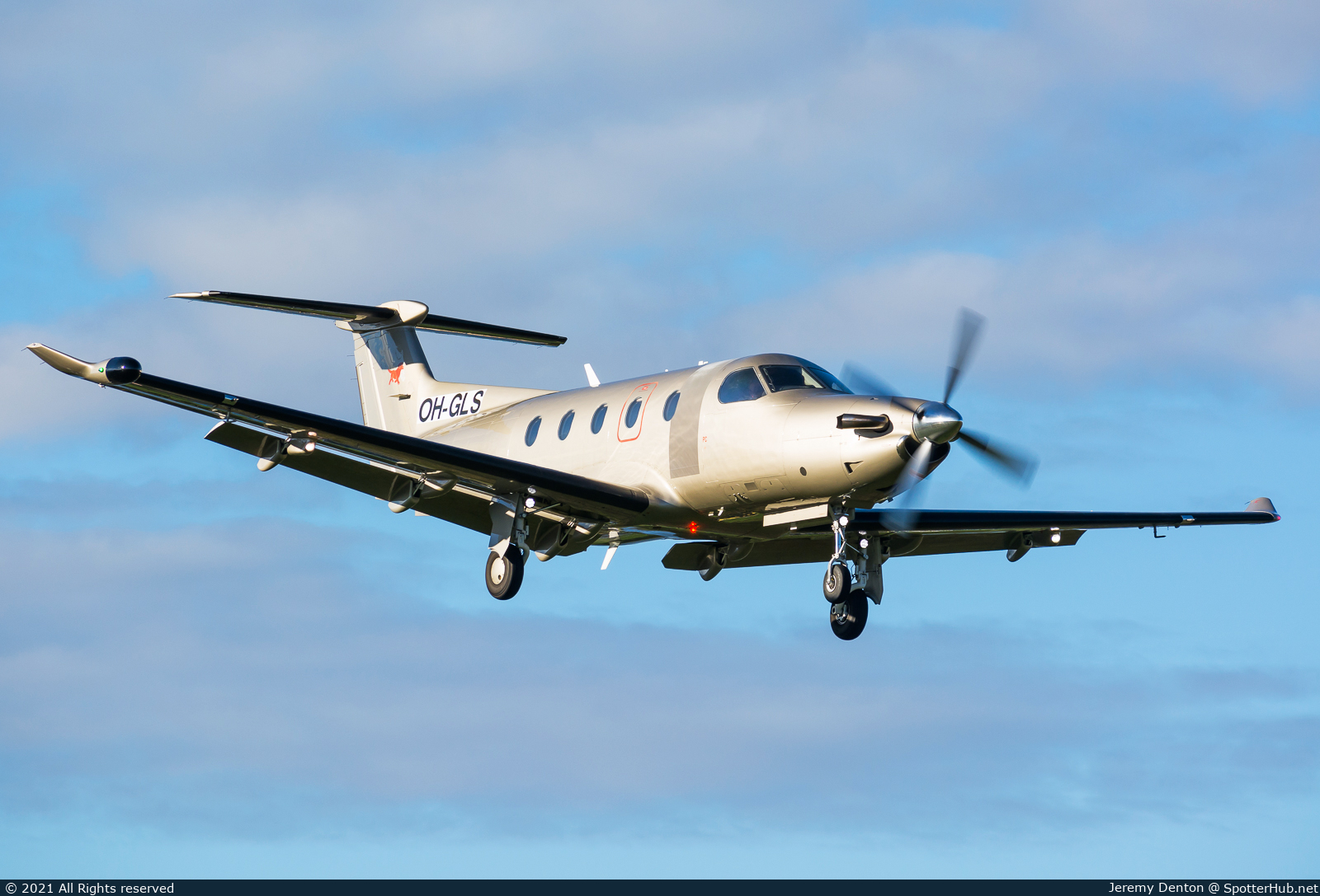 Photo of OH-GLS - Pilatus PC-12 NG operated by Fly 7 Executive Aviation