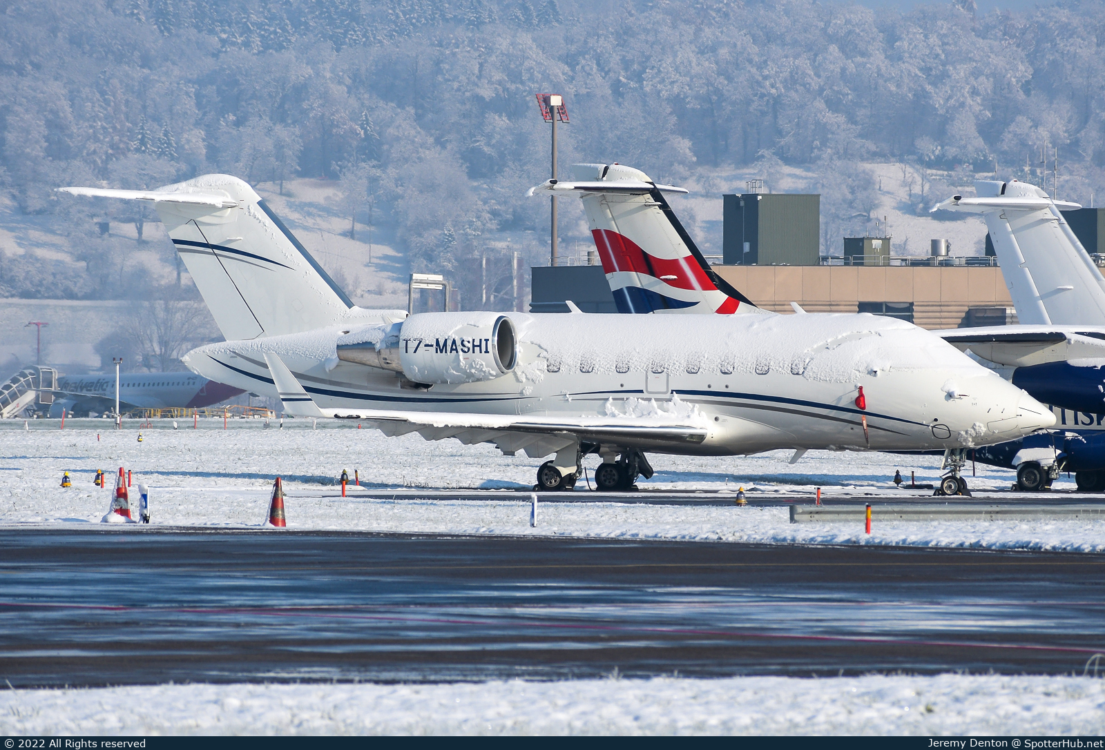 Photo of T7-MASHI - Bombardier Challenger 650 operated by Orascom Aviation