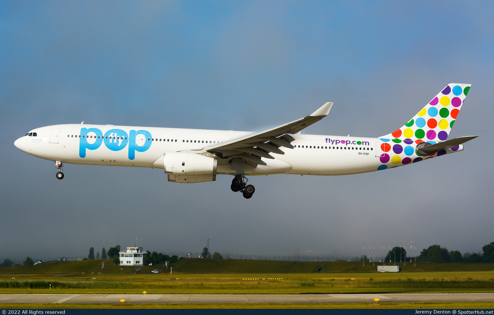 Photo of 9H-POP - Airbus A330-343 operated by flypop (opb Hi Fly Malta)