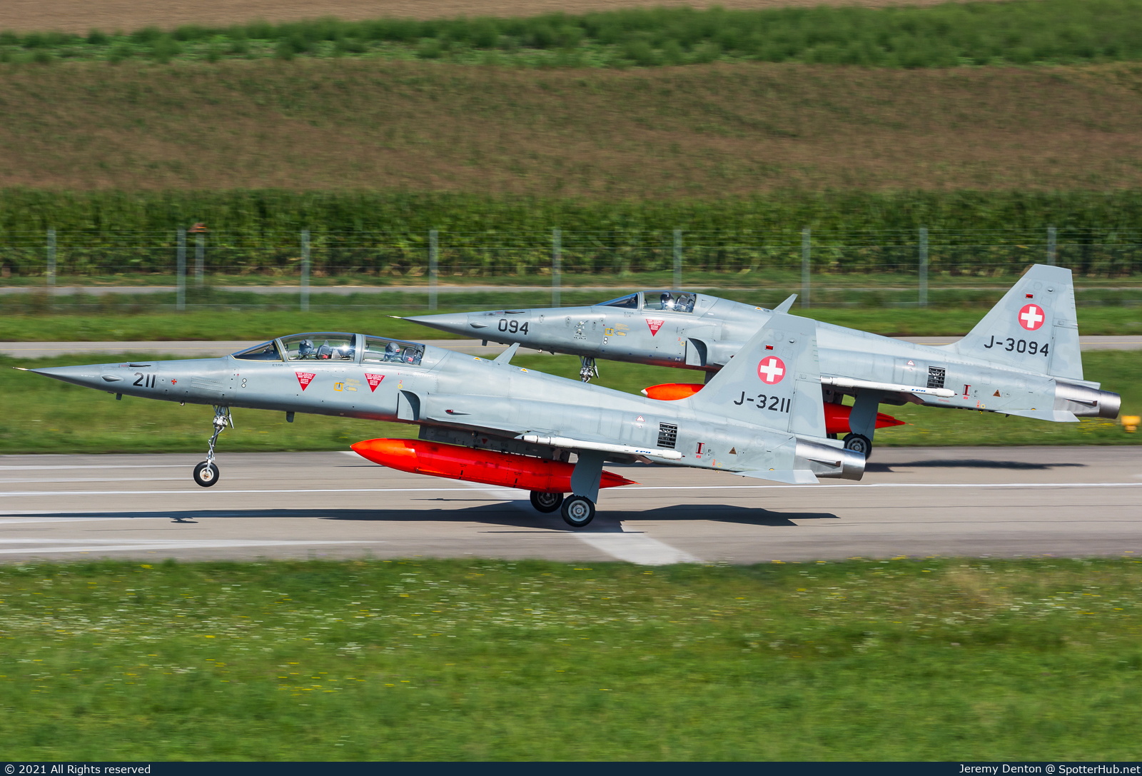 Photo of J-3211 - Northrop F-5F Tiger II operated by Swiss Air Force