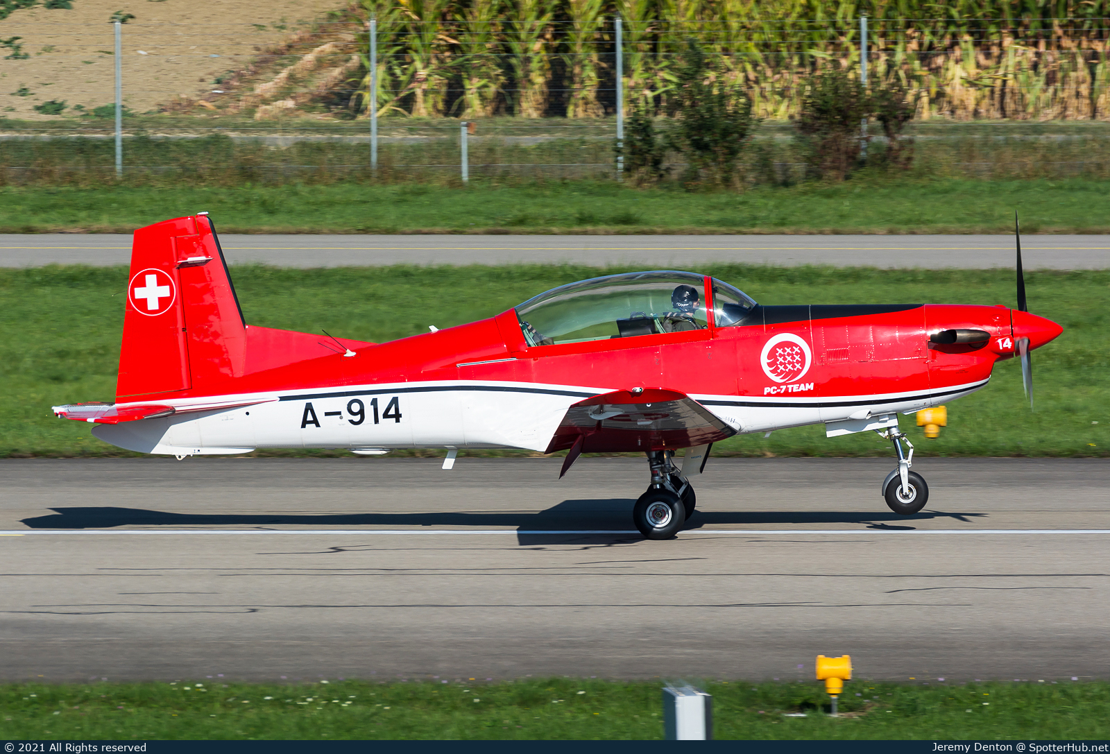 Photo of A-914 - Pilatus PC-7 operated by Swiss Air Force