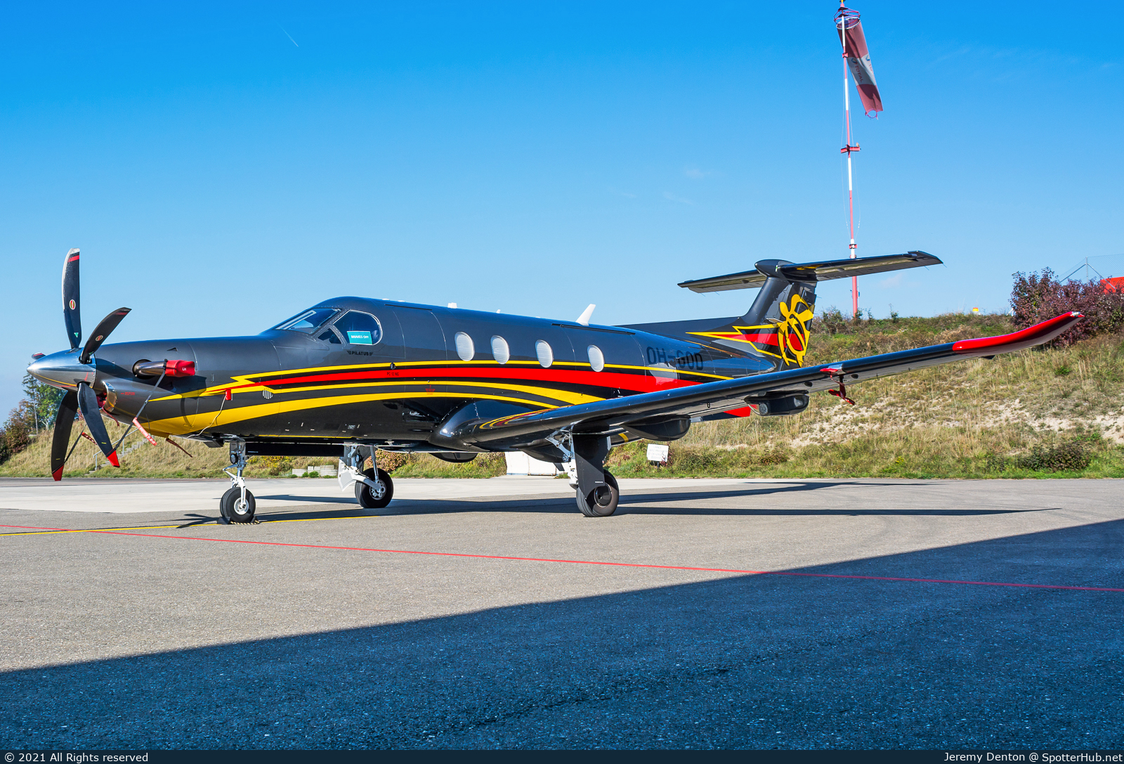 Photo of OH-GOD - Pilatus PC-12 NG operated by Fly 7 Executive Aviation