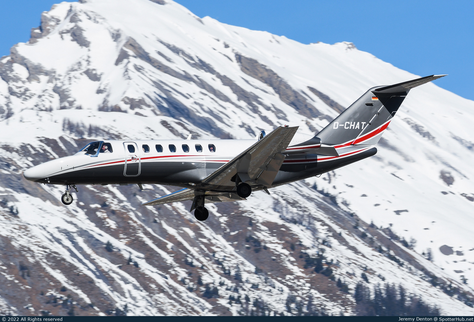 Photo of D-CHAT - Cessna 525B Citation CJ3+ operated by E-Aviation