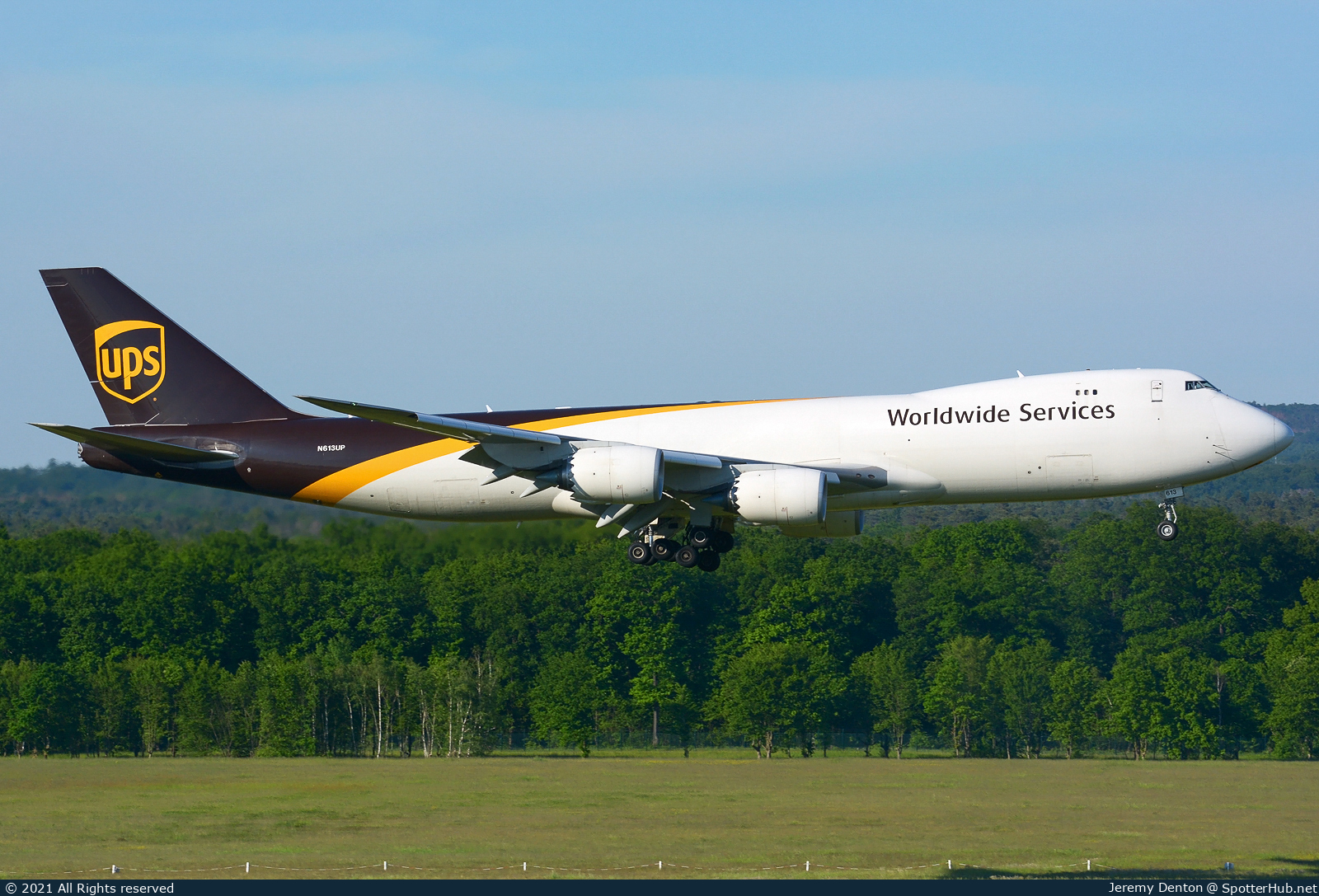 Photo of N613UP - Boeing 747-84AF operated by UPS United Parcel Service