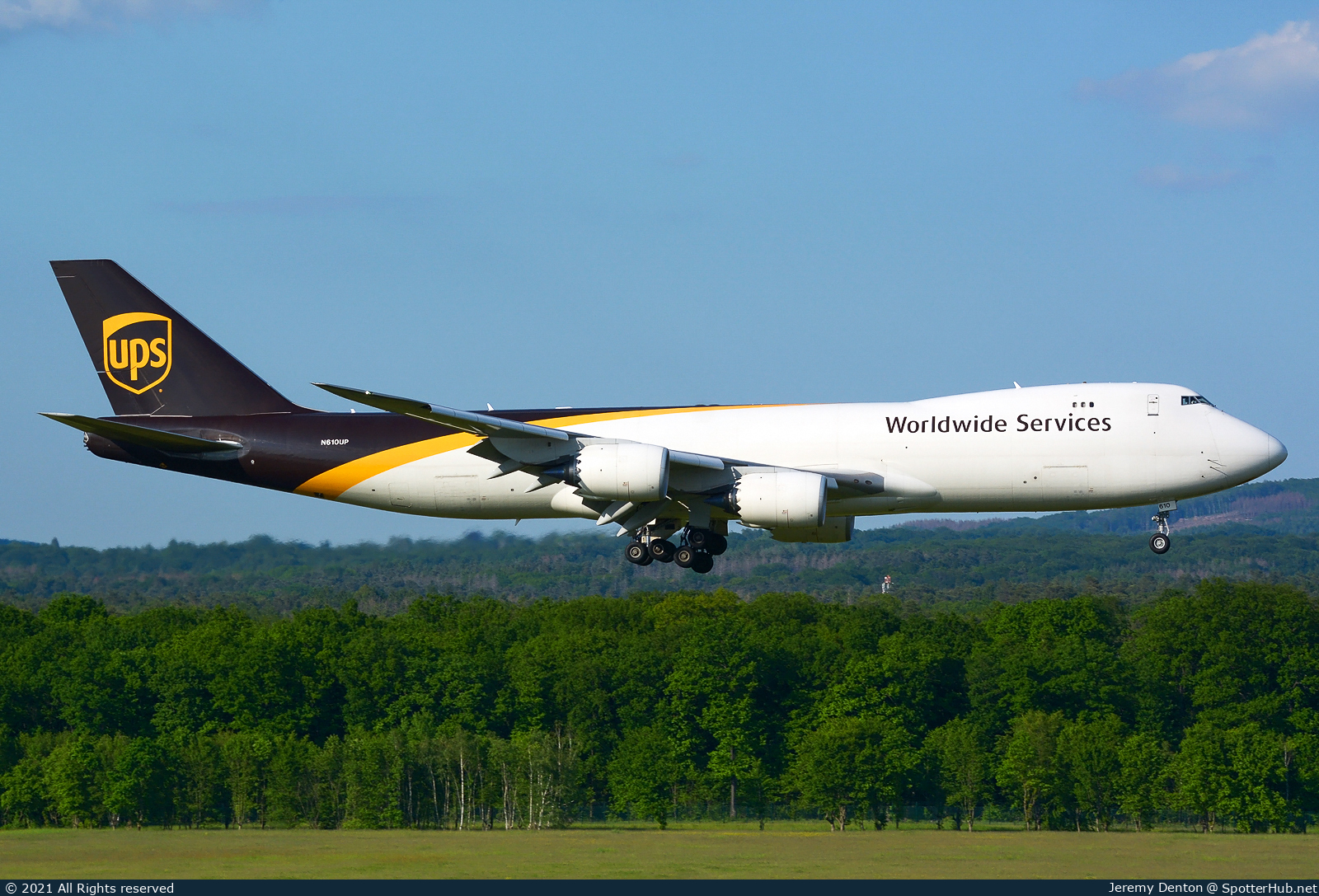Photo of N610UP - Boeing 747-84AF operated by UPS United Parcel Service