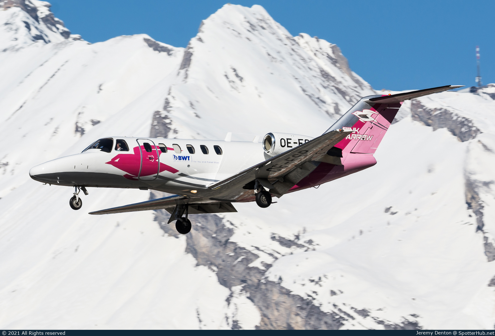 Photo of OE-FSP - Cessna 525A Citation CJ2 operated by Pink Sparrow