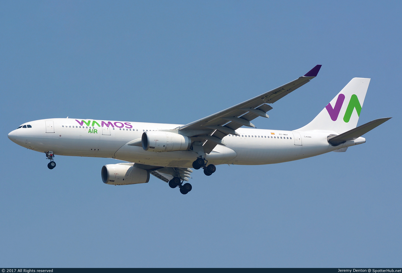 Photo of EC-MNY - Airbus A330-243 operated by Garuda Indonesia (opb Wamos Air)