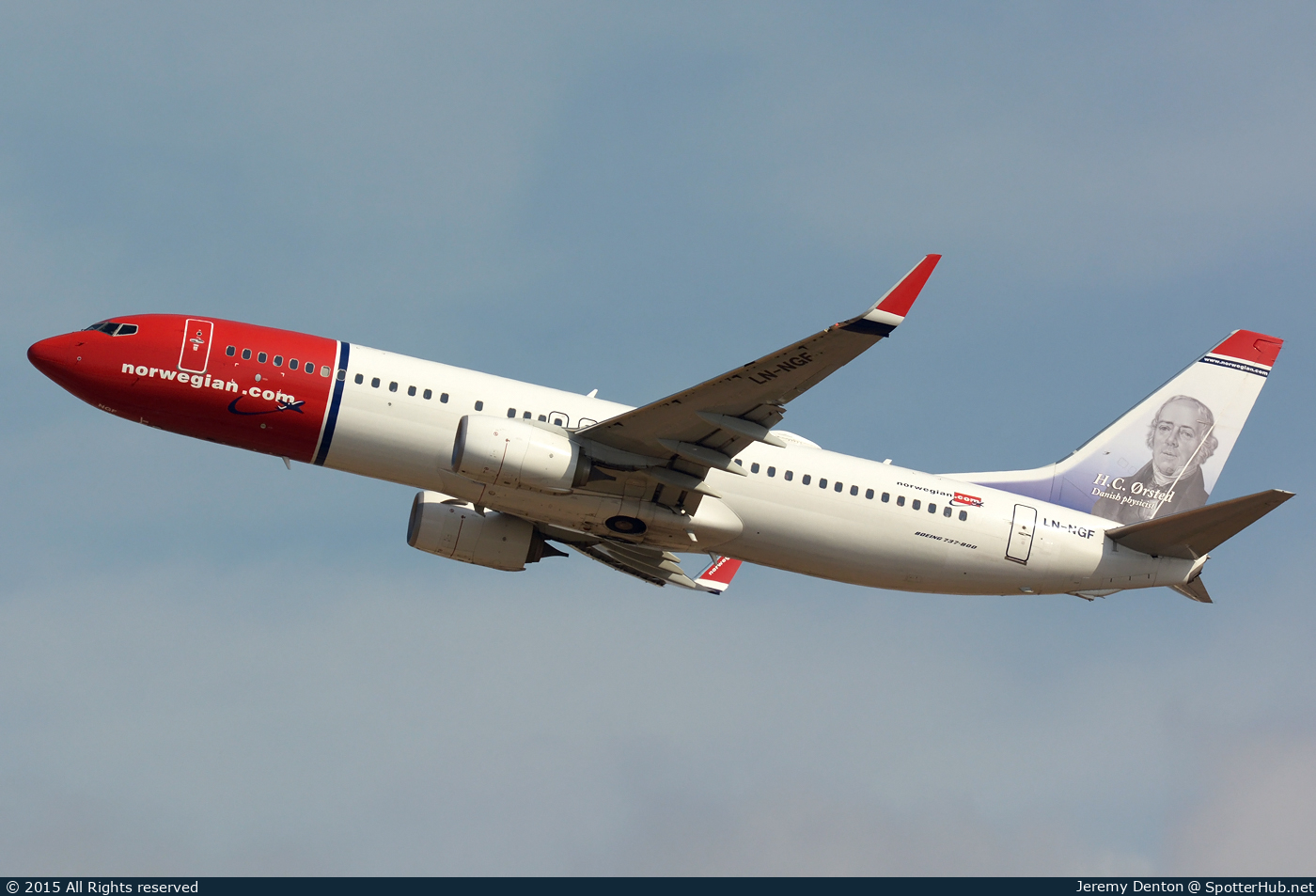 Photo of LN-NGF - Boeing 737-8JP operated by Norwegian Air Shuttle