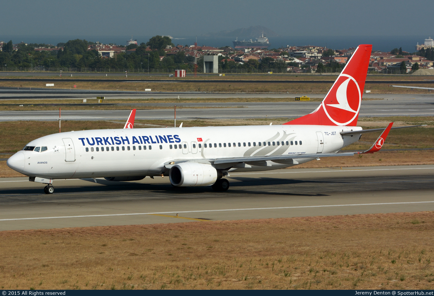 Photo of TC-JGT - Boeing 737-8F2 operated by Turkish Airlines