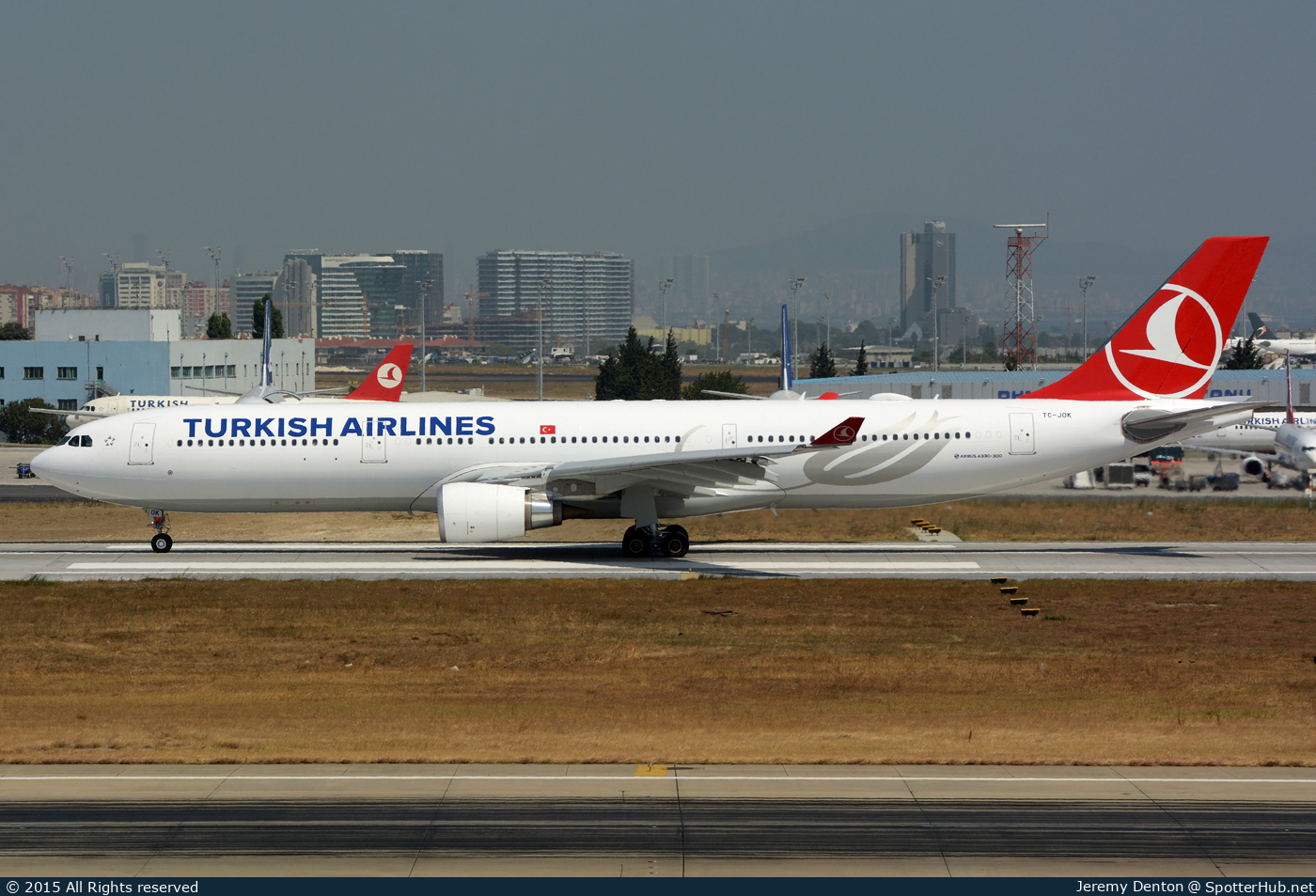 Photo of TC-JOK - Airbus A330-303 operated by Turkish Airlines