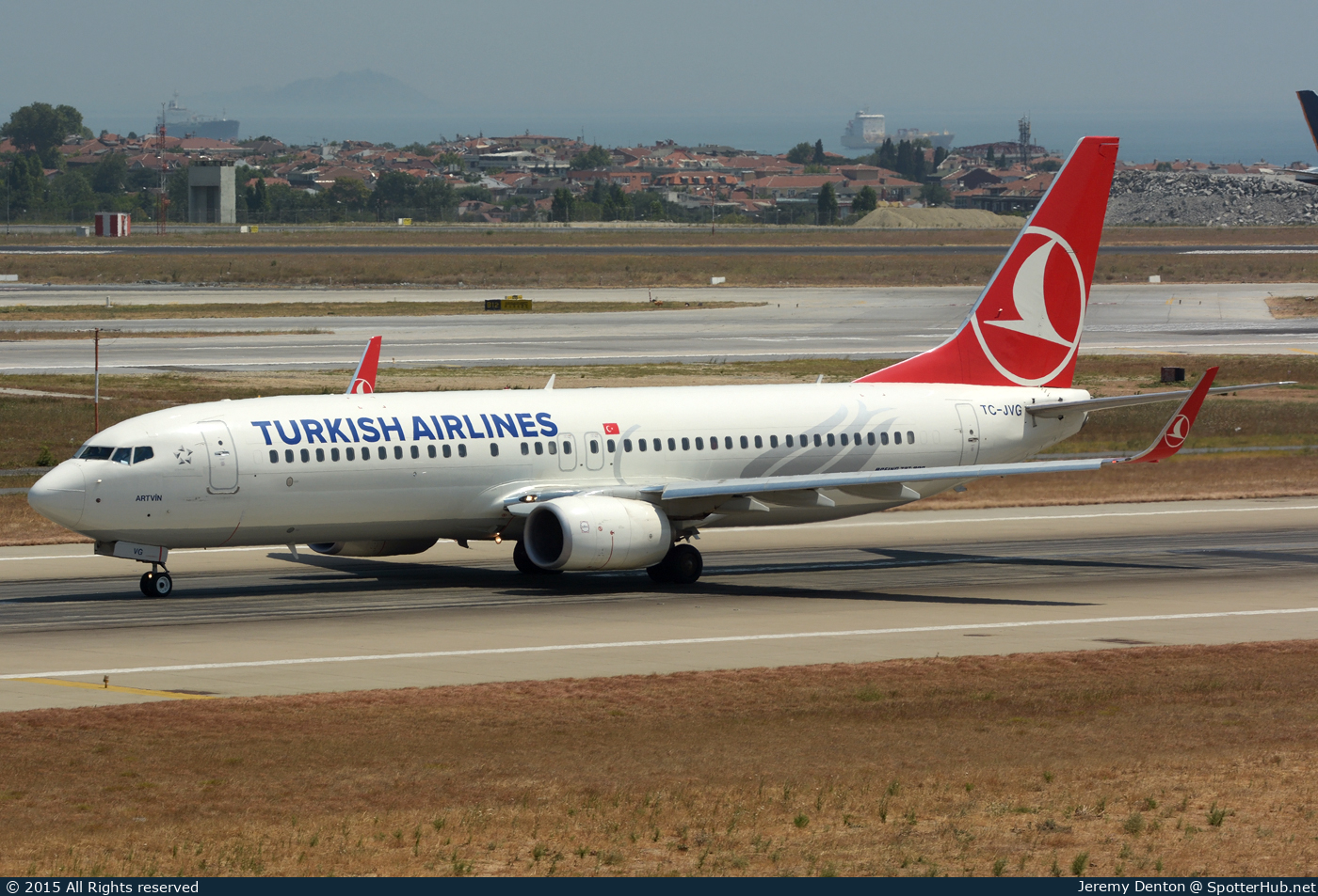 Photo of TC-JVG - Boeing 737-8F2 operated by Turkish Airlines