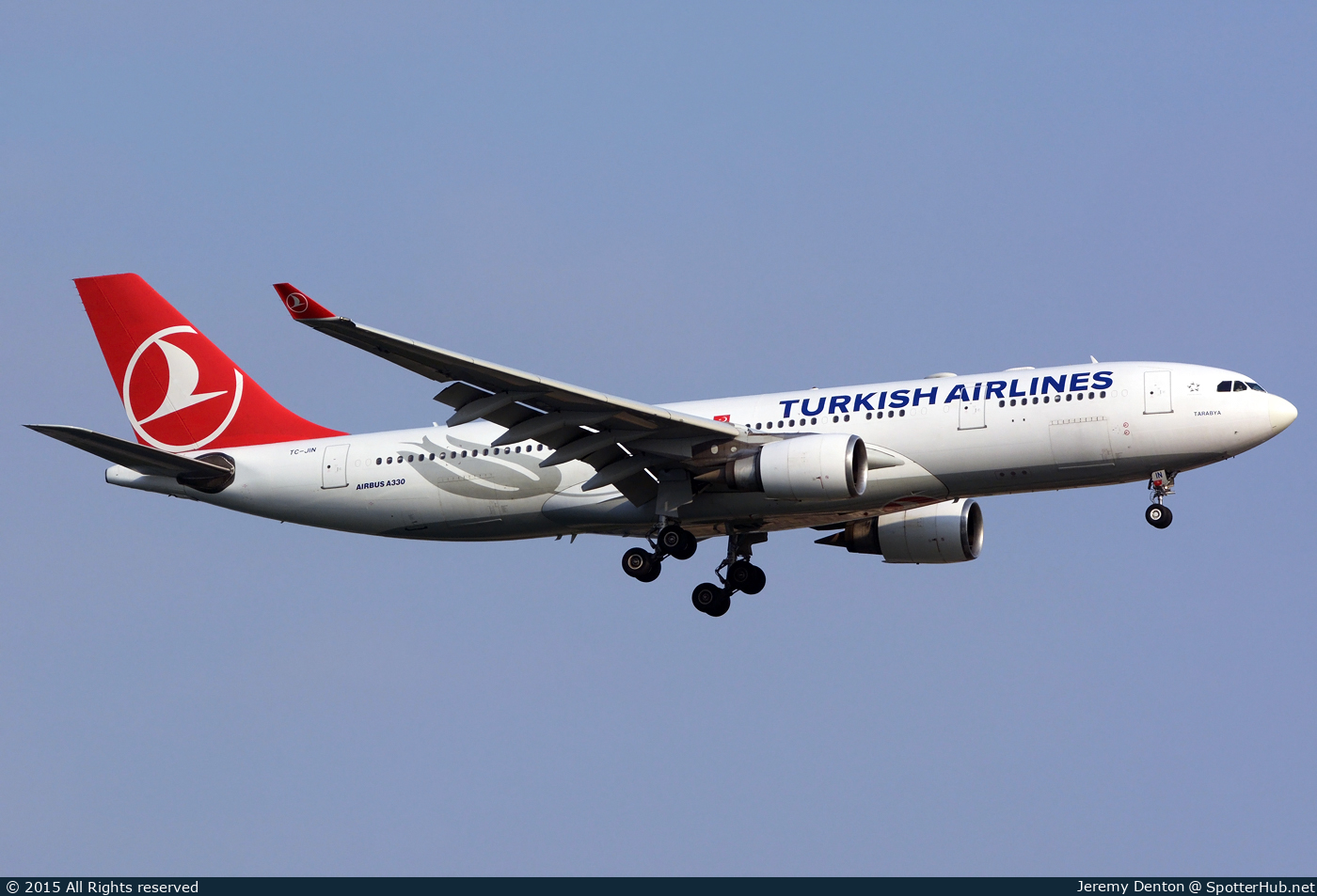 Photo of TC-JIN - Airbus A330-203 operated by Turkish Airlines
