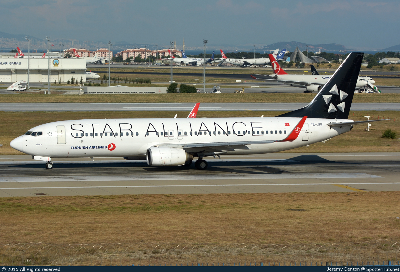 Photo of TC-JFI - Boeing 737-8F2 operated by Turkish Airlines